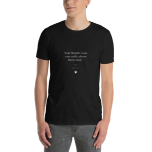 Guru Cat Spiritual T-shirt - Your Thoughts